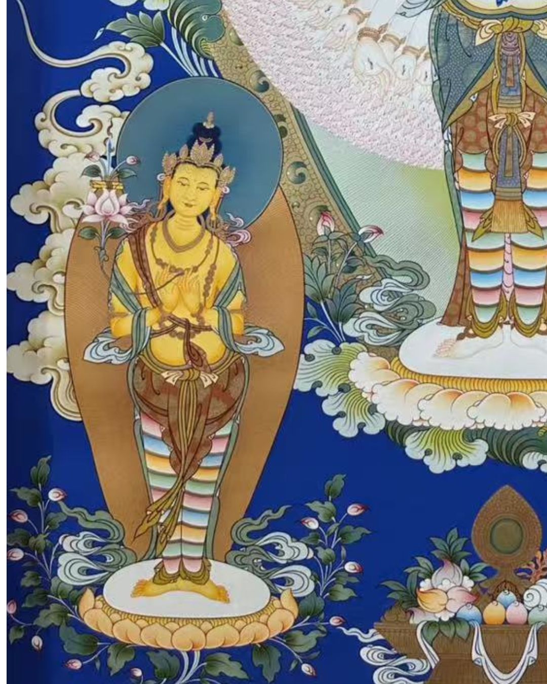 Thousand-Armed Thousand-Eyed Avalokiteśvara | Hand-Painted Thangka Infinite Compassion, Divine Protection & Universal Blessings