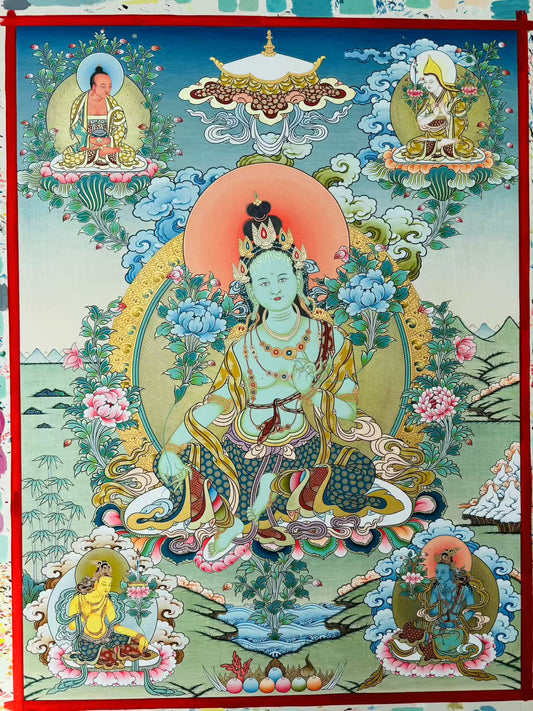 Thangka | Green Tara